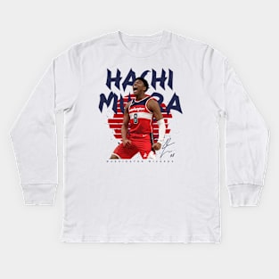 Rui Hachimura Kids Long Sleeve T-Shirt